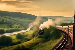 坐火车旅行的唯美句子、坐火车旅行的唯美句子图片