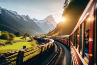 坐火车旅行的图片（坐火车旅行的图片大全）