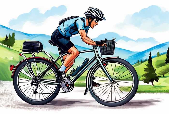 旅行车自行车骑行技巧，旅行车自行车骑行技巧图解