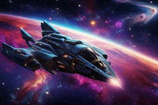 太空旅行绘画，太空旅行绘画图片