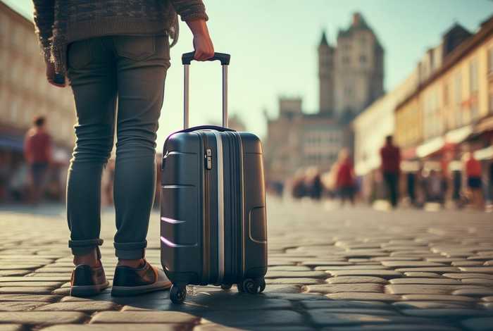 去旅行的图片（去旅行的图片带行李箱）