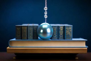 跟着书本去旅行全集目录；跟着书本去旅行全集目录蓝色背景一颗珠子往下掉