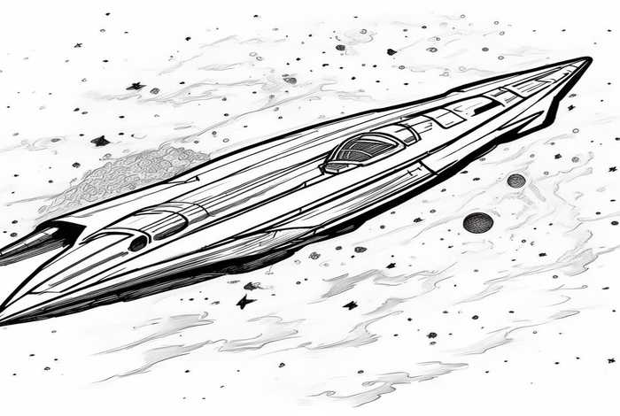 太空旅行图片，太空旅行图片简笔画