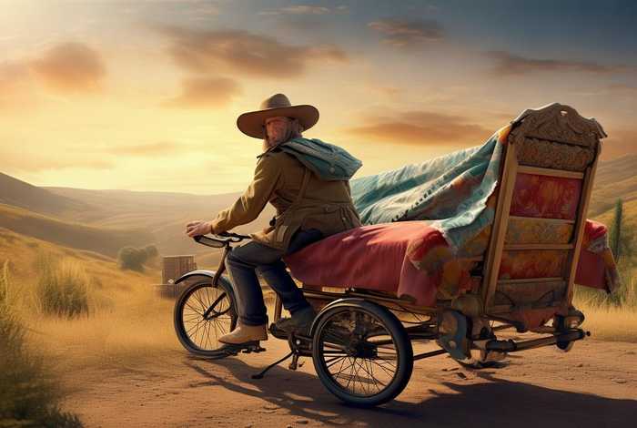 带着床去骑行最新视频；带床去旅行