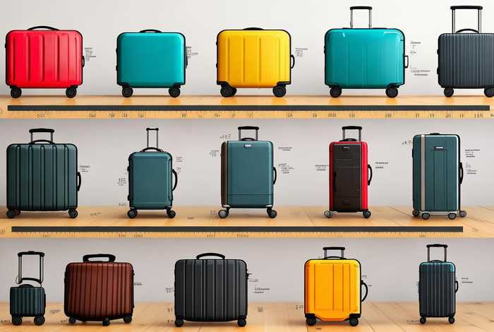 旅行箱尺寸规格对照表 旅行箱尺寸规格对照表图片