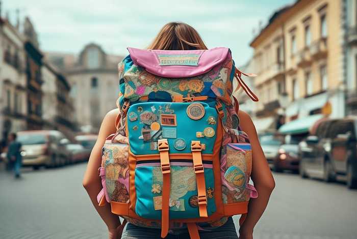 旅行背包女双肩旅游 旅行背包 女 双肩包 旅游