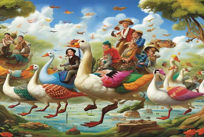 骑鹅旅行记的好词好句1000个（骑鹅旅行记的好词好句摘抄500个词）