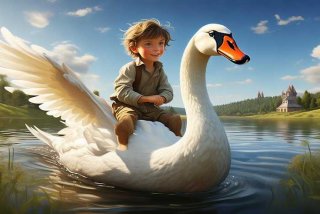 尼尔斯骑鹅旅行记梗概五百字（尼尔斯骑鹅旅行记梗概五百字左右）