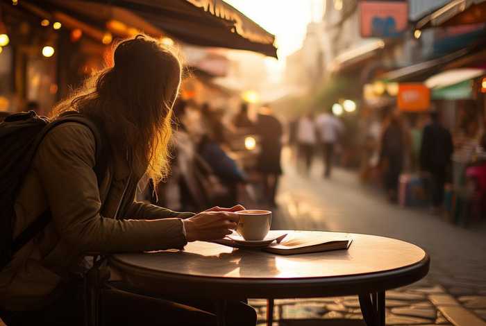 我一个人吃饭旅行到处走走停停 - 我一个人吃饭旅行到处走走停停也一个人看书写信