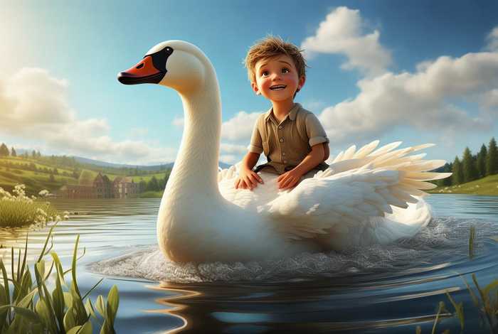 尼尔斯骑鹅旅行记梗概五百字（尼尔斯骑鹅旅行记梗概五百字左右）