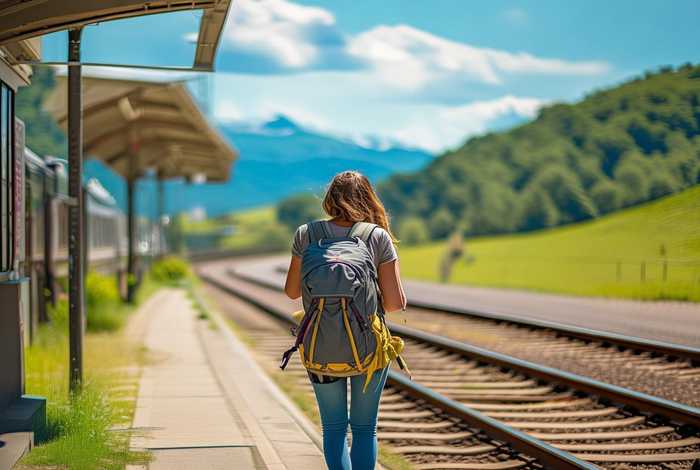 背包旅行视频；背包去旅行视频