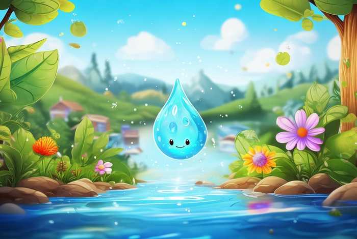 小水滴旅行记绘本故事完整版 - 小水滴旅行记完整绘本故事带图片 小水滴旅行记绘本故事完整版 - 小水滴旅行记完整绘本故事带图片