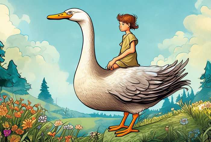 尼尔斯骑鹅旅行记、尼尔斯骑鹅旅行记手抄报