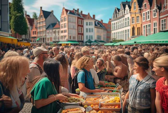 大莲萌爱旅行今天的视频；比利时的人种