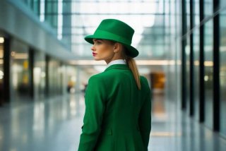 商务旅行戴绿色帽的女老板视频 - 商务旅行戴绿色帽的女老板视频22