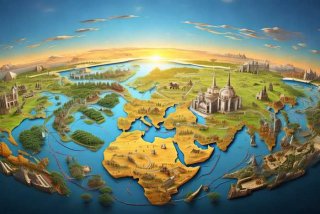 从欧洲到非洲的旅行、从欧洲到非洲的旅行路线