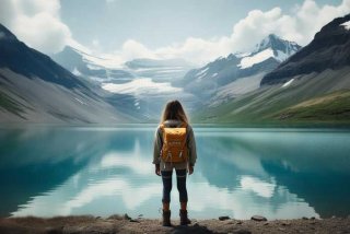 一个人旅行图片；一个人旅行图片大全