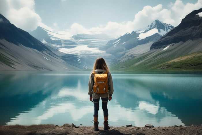 一个人旅行图片；一个人旅行图片大全