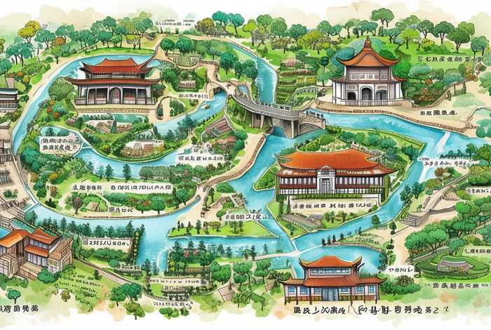 苏州旅行记手抄报;苏州旅游地图手绘版 苏州旅行记手抄报;苏州旅游地图手绘版