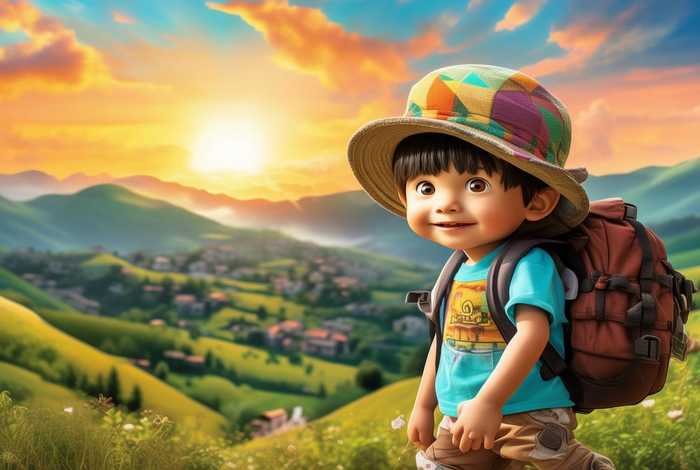 旅行家小新（小新家去旅游）