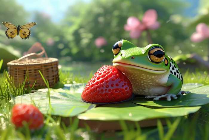 旅行的青蛙跳跳 - 旅行青蛙跳跳喜欢吃什么