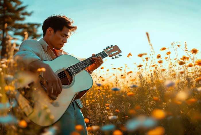 许巍旅行吉他谱G调，许巍旅行吉他谱G调高清版