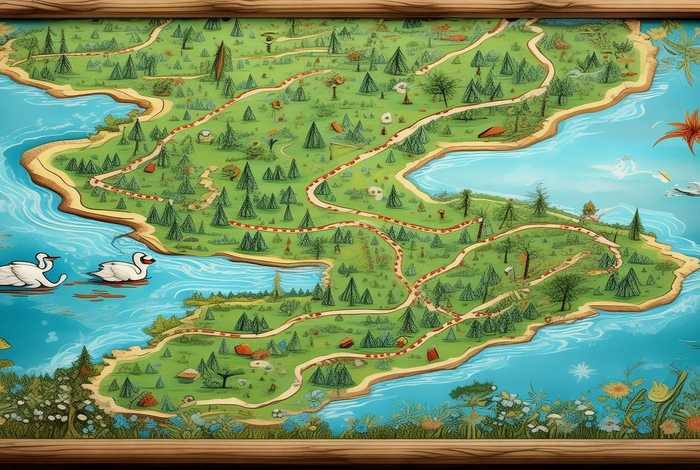 骑鹅旅行记路线图 简单(骑鹅旅行记路线图 简单(A3)) 骑鹅旅行记路线图 简单(骑鹅旅行记路线图 简单(A3))