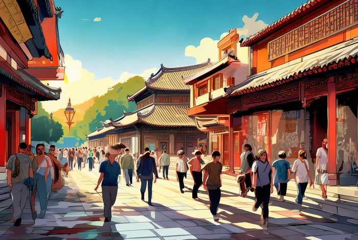 西安旅行画报简单又漂亮，西安旅行画报简单又漂亮怎么画