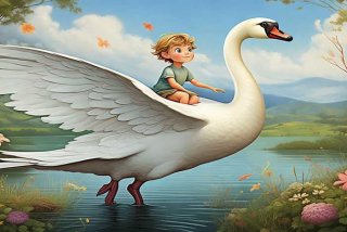 尼尔斯骑鹅旅行记梗概600字作文六年级 - 尼尔斯骑鹅旅行记梗概600字作文六年级带图画