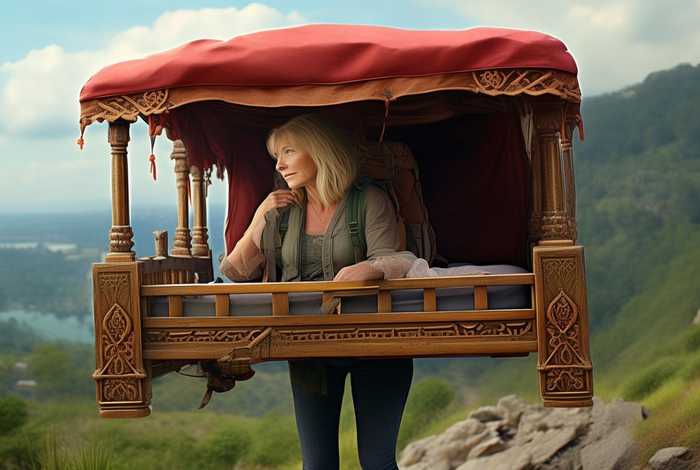 带床去旅行个人主页 带床去旅行假的