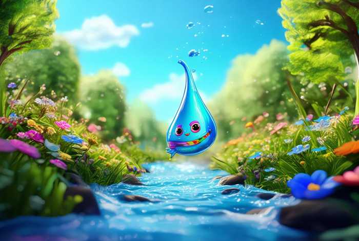 小水滴旅行记绘本 小水滴旅行记绘本图片