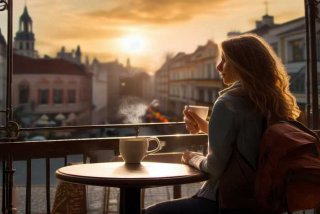 我一个人吃饭旅行到处走走停停下一句，我一个人吃饭旅行到处走走停停下一句怎么说