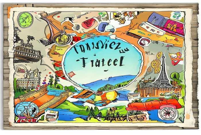 我想去旅行手抄报；我想去旅行手抄报图片