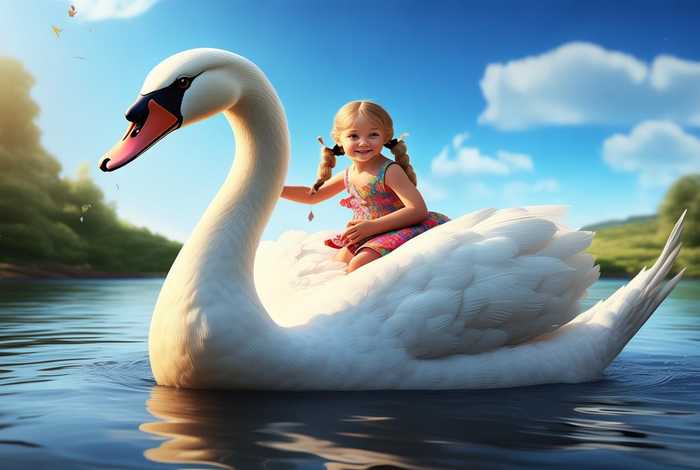 骑鹅旅行图片 骑鹅旅行图片高清