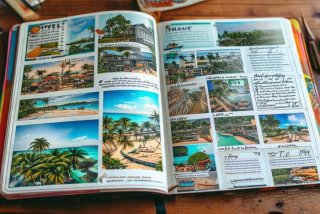 旅行游记图文并茂模板；旅行游记图文并茂模板怎么做