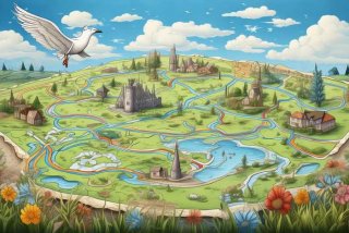 骑鹅旅行记路线图和事件 骑鹅旅行记路线图和事件具体