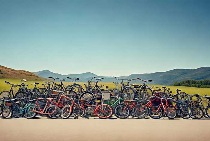 旅行车自行车图片，旅行自行车图片大全