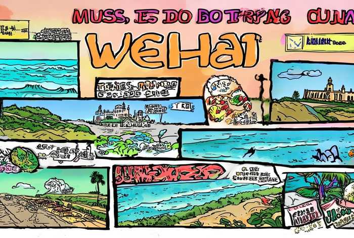 威海旅行攻略，威海旅行攻略手抄报