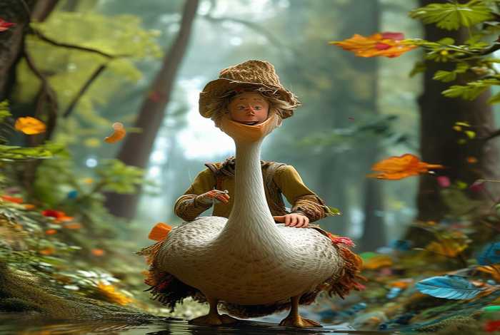 骑鹅旅行记读后感100字内（骑鹅旅行记读后感100字以内）