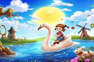 《骑鹅旅行记》8个情节 - 《骑鹅旅行记》8个情节是什么