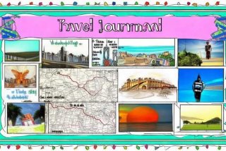 旅行游记手抄报简单又漂亮，旅行游记手抄报简单又漂亮四年级