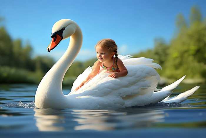 骑鹅旅行图片 骑鹅旅行图片高清