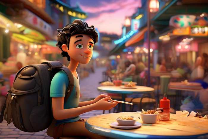 我一个吃饭旅行到处走走停停；我一个人吃饭旅行到处走走停停表情包