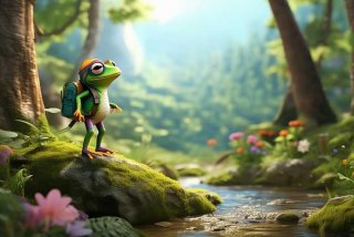 旅行的青蛙图片 - 旅行青蛙图片大全大图