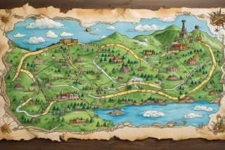 骑鹅旅行记路线图可打印；《骑鹅旅行记》的路线图