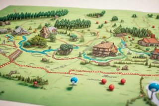 尼尔斯骑鹅旅行记路线图、尼尔斯骑鹅旅行记路线图完整版