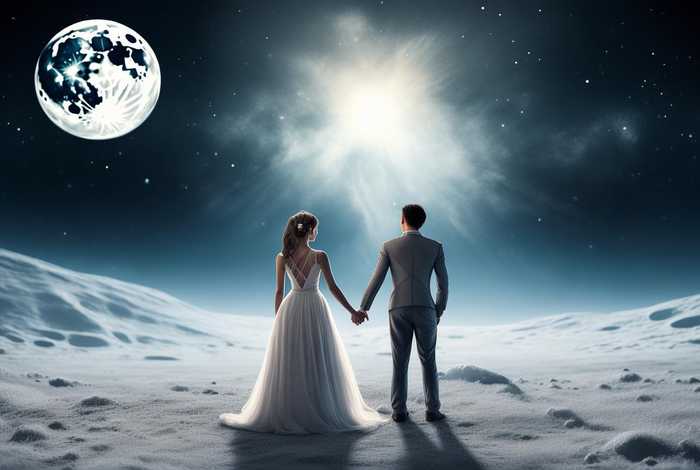 穿过月亮的旅行结局；穿过月亮的旅行结局两人结婚