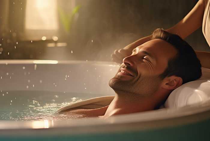 温泉旅行老公找按摩 - 老公去泡温泉