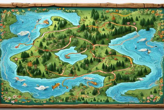 骑鹅旅行记路线图 简单(骑鹅旅行记路线图 简单(A3)) 骑鹅旅行记路线图 简单(骑鹅旅行记路线图 简单(A3))