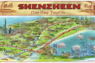 深圳旅行社一日游最佳路线、深圳旅行社一日游最佳路线图